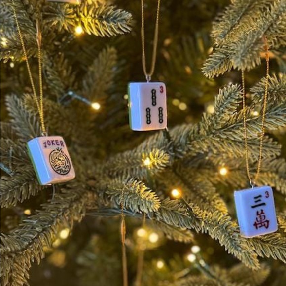 Mahjong Christmas ornaments - Picture 2 of 5